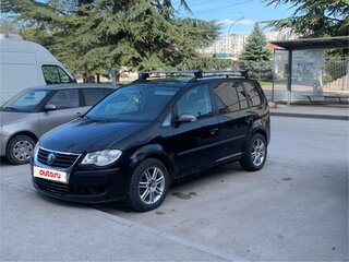 2008 Volkswagen Touran I Рестайлинг, чёрный, 425000 рублей, вид 1
