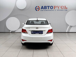 2015 Hyundai Solaris I Рестайлинг, белый, 1029000 рублей, вид 4