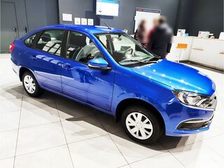 2026 Lada (ВАЗ) Granta I Рестайлинг, синий, 1153850 рублей, вид 4