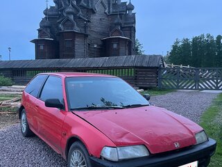 1988 Honda Civic IV, красный, 150000 рублей, вид 1