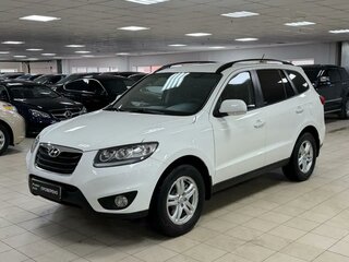 2011 Hyundai Santa Fe II Рестайлинг, белый, 985000 рублей, вид 1