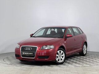 2008 Audi A3 Sportback II (8P) Рестайлинг 2, красный, 750000 рублей, вид 1