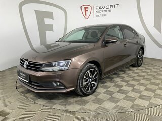 2016 Volkswagen Jetta VI Рестайлинг, коричневый, 784000 рублей, вид 1