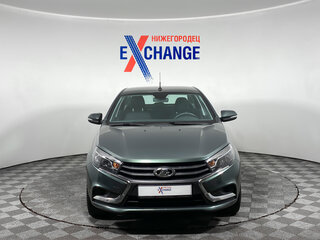 2017 Lada (ВАЗ) Vesta I, зелёный, 867000 рублей, вид 1