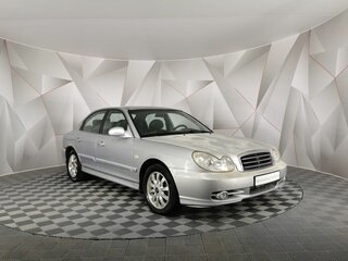 2006 Hyundai Sonata ТагАЗ IV (EF) Рестайлинг, серебристый, 255550 рублей, вид 3