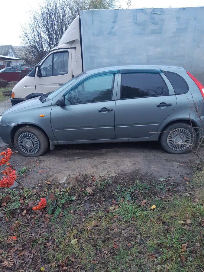 Ваз калина 1 серый