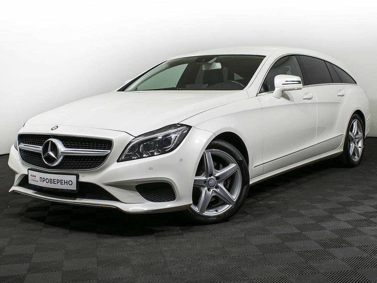 Мерседес CLS белый