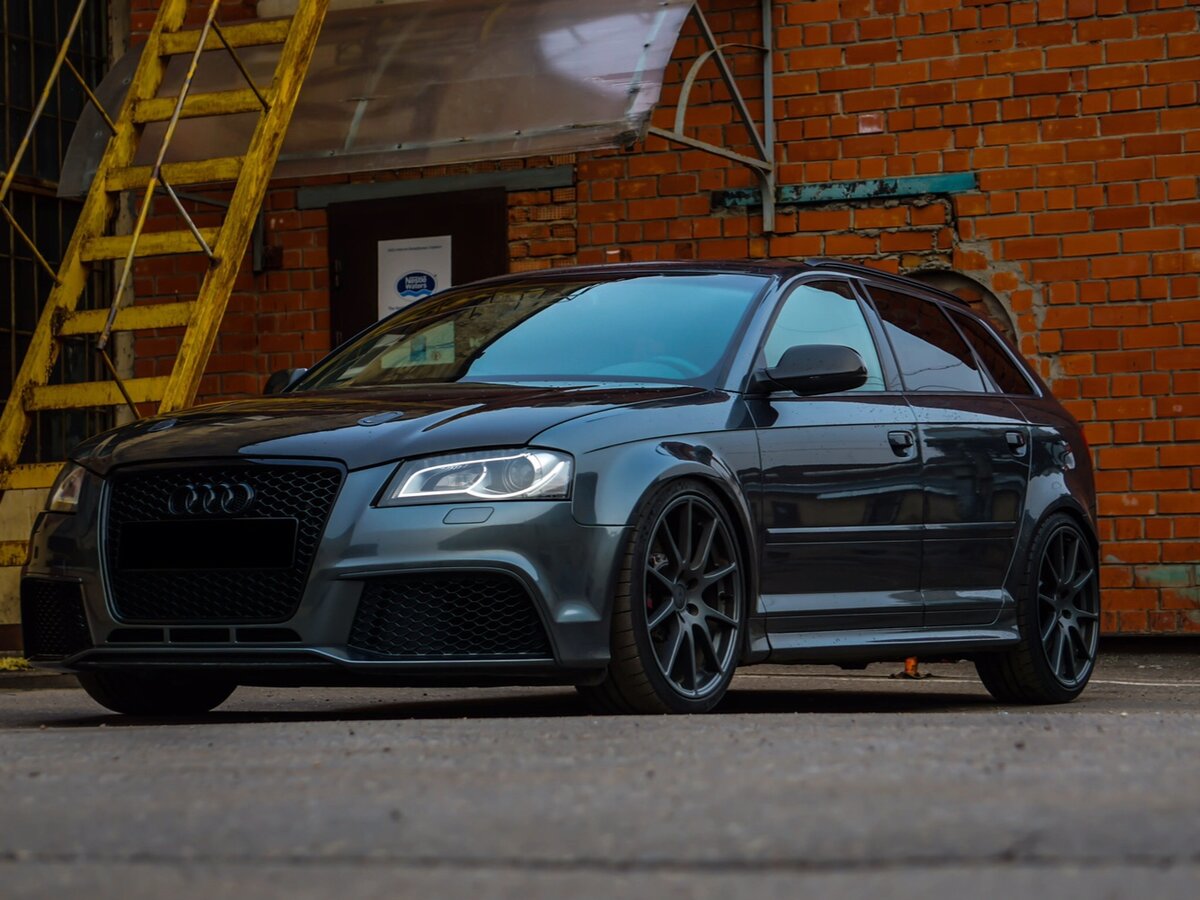 Audi rs3 серый цвет