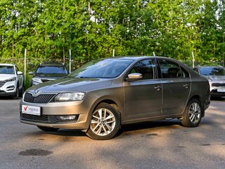 2018 Skoda Rapid I Рестайлинг, бежевый, 990001 рублей, вид 1