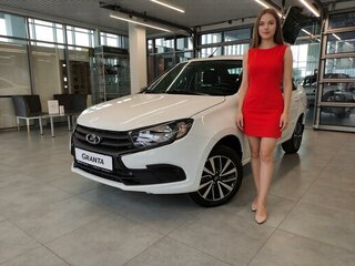 2025 Lada (ВАЗ) Granta I Рестайлинг, белый, 1210000 рублей, вид 1