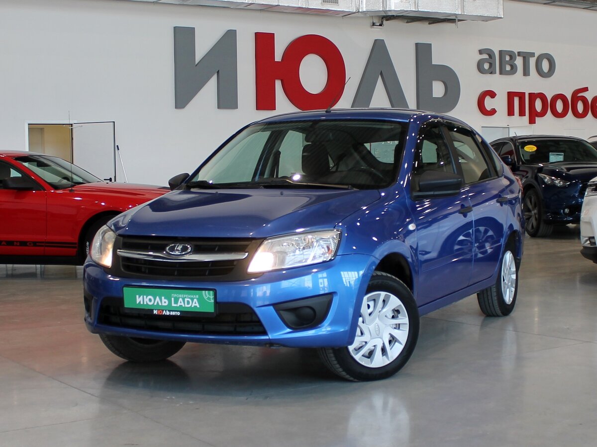 Лада Гранта 2018 синяя