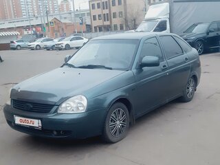 2008 Lada (ВАЗ) Priora I, зелёный, 300000 рублей, вид 1