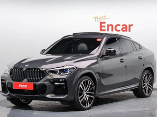 2021 BMW X6 40i III (G06), серый, 5190000 рублей, вид 1