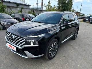 2021 Hyundai Santa Fe IV Рестайлинг, чёрный, 3500000 рублей, вид 1