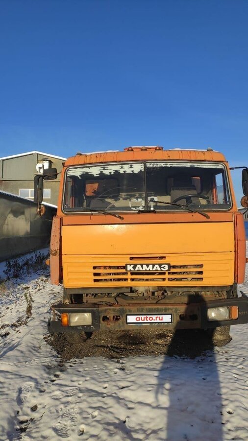 Камаз 65115 оранжевый