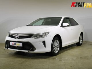 2015 Toyota Camry US Market VII (XV50) Рестайлинг, белый, 1425000 рублей, вид 1