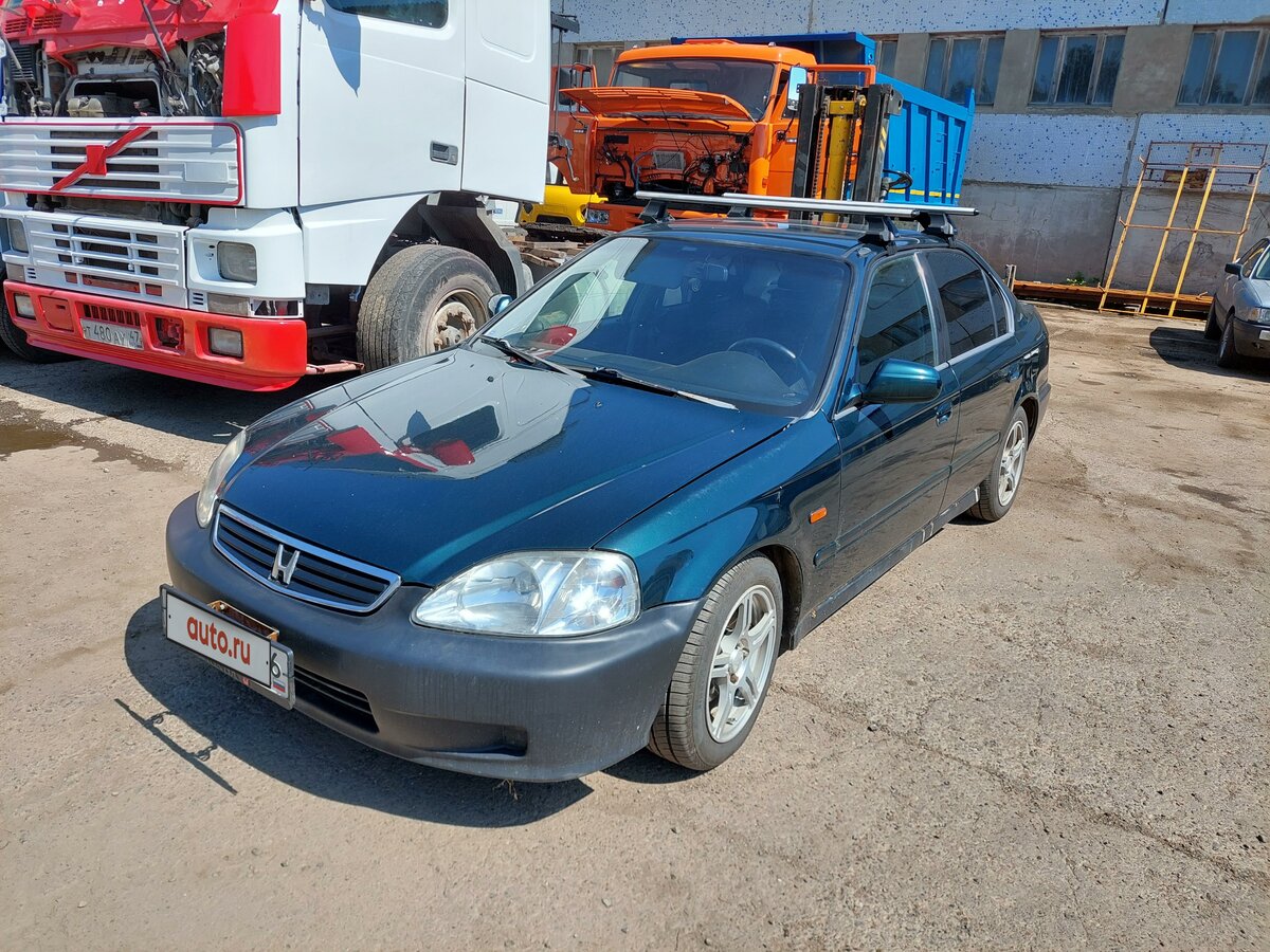 Купить б/у Honda Civic VI 1.6 MT (160 л.с.) бензин механика в ...