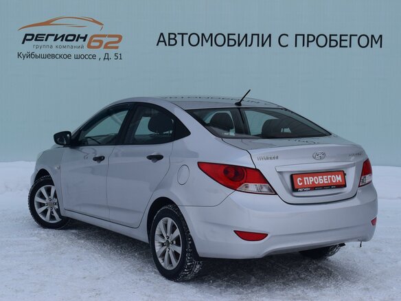 2013 Hyundai Solaris I, серебристый - вид 6
