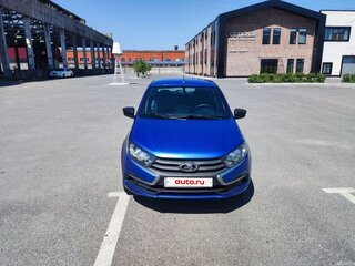 2018 Lada (ВАЗ) Granta I Рестайлинг, синий, 440000 рублей, вид 1