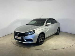 2018 Lada (ВАЗ) Vesta I, серебристый, 685000 рублей, вид 1