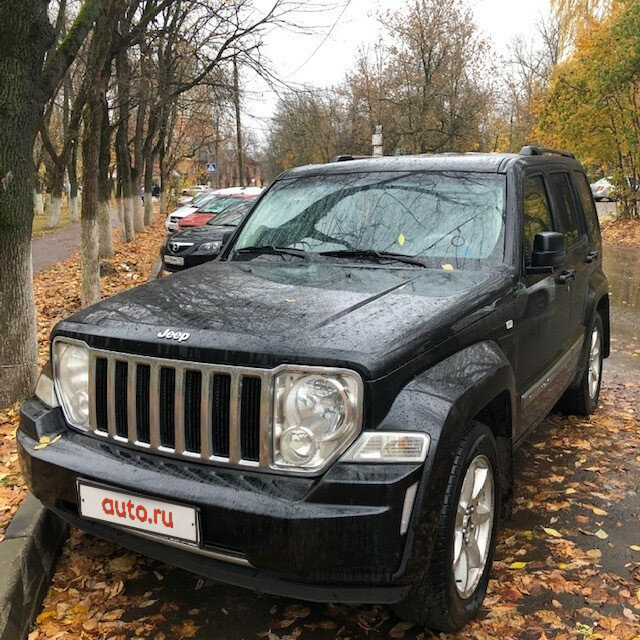 Купить б/у Jeep Cherokee IV (KK) 2.8d AT (177 л.с.) 4WD