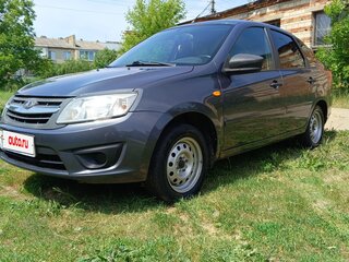 2015 Lada (ВАЗ) Granta I, серый, 515000 рублей, вид 1