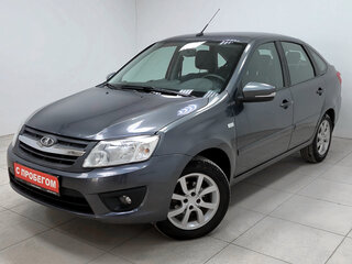 2015 Lada (ВАЗ) Granta I, серый, 460000 рублей, вид 1