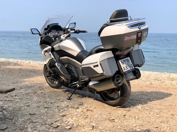 2017 BMW K 1600 GTL, белый - вид 1