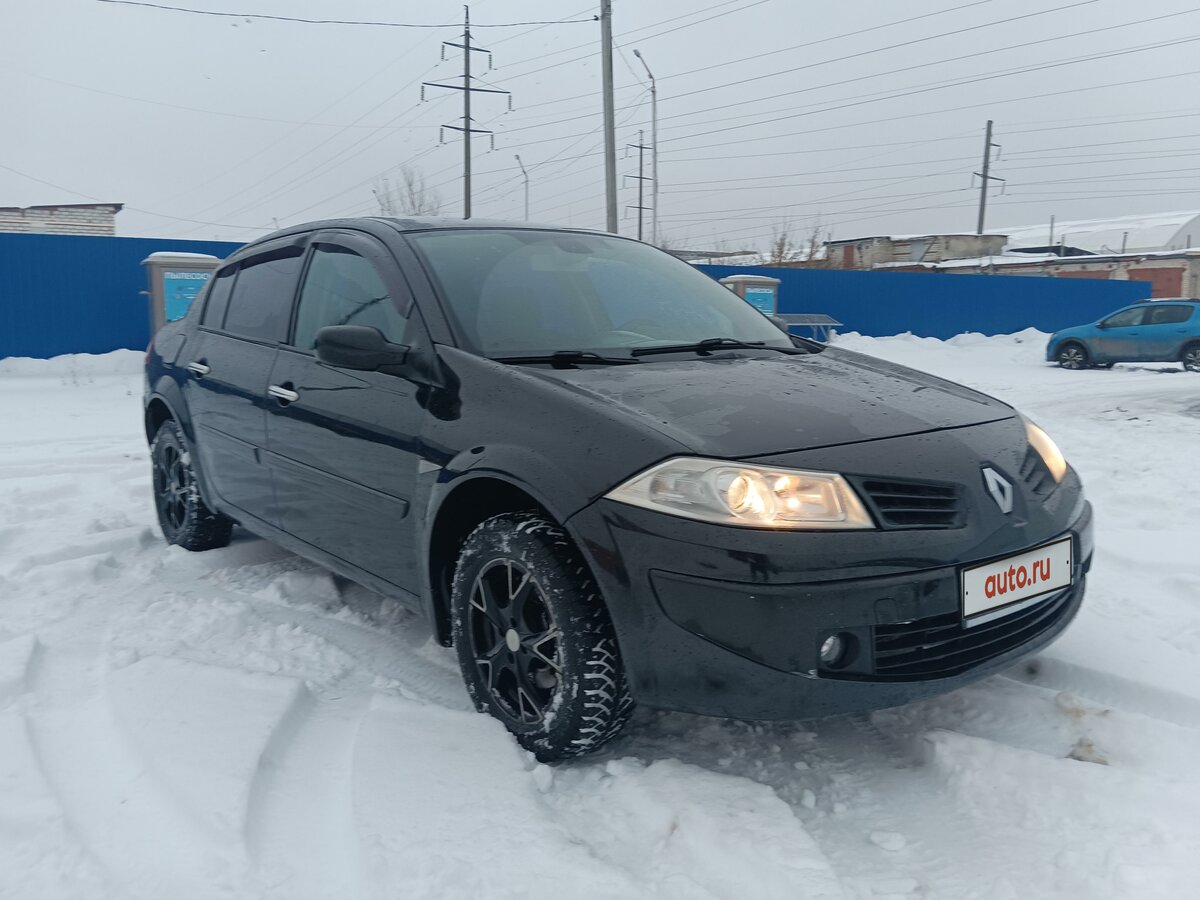 Купить б/у Renault Megane II Рестайлинг 1.6 MT (115 л.с.) бензин ...