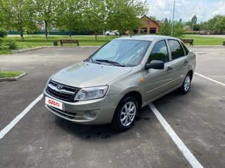 2013 Lada (ВАЗ) Granta I, серый, 600000 рублей, вид 1