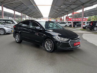 2018 Hyundai Elantra VI (AD), чёрный, 1154900 рублей, вид 2