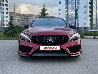 2015 Mercedes-Benz C-Класс AMG 450 AMG IV (W205), красный, 2790000 рублей, вид 1