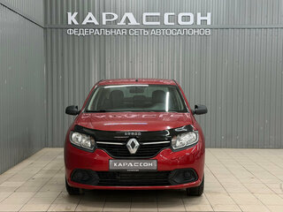 2018 Renault Logan II Рестайлинг, красный, 769000 рублей, вид 3