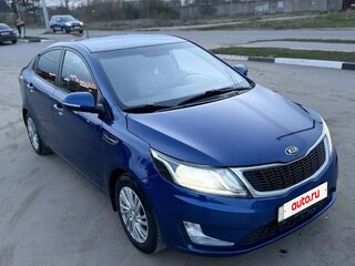 2012 Kia Rio 4-speed III, синий, 550000 рублей, вид 5