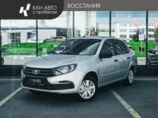 2019 Lada (ВАЗ) Granta I Рестайлинг, серебристый, 498386 рублей, вид 1