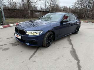 2019 BMW 5 серии 530i xDrive VII (G30/G31), синий, 3700000 рублей, вид 1