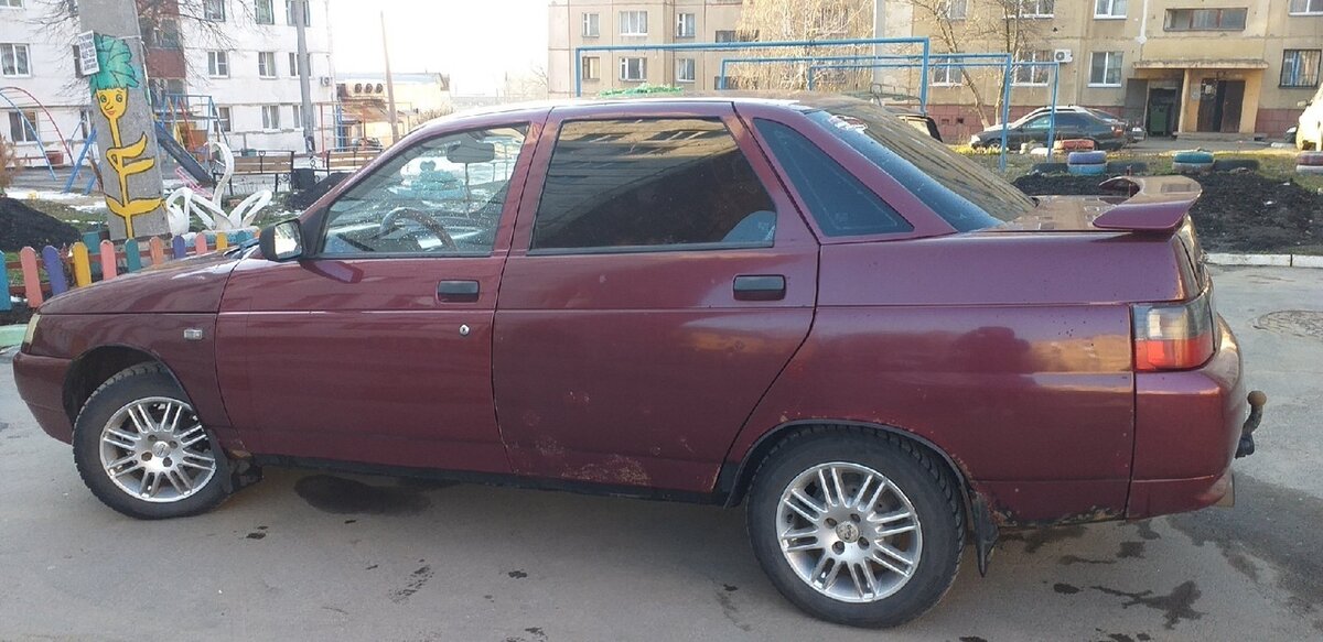 Ваз 2110 красный цвет
