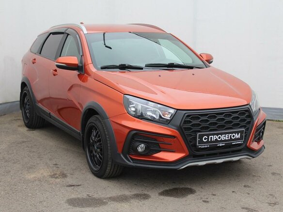 2018 Lada (ВАЗ) Vesta SW I, оранжевый - вид 2