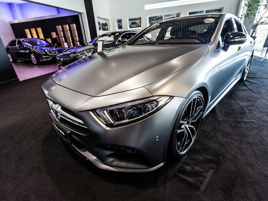 Mercedes Benz CLS 53 AMG серый матовый