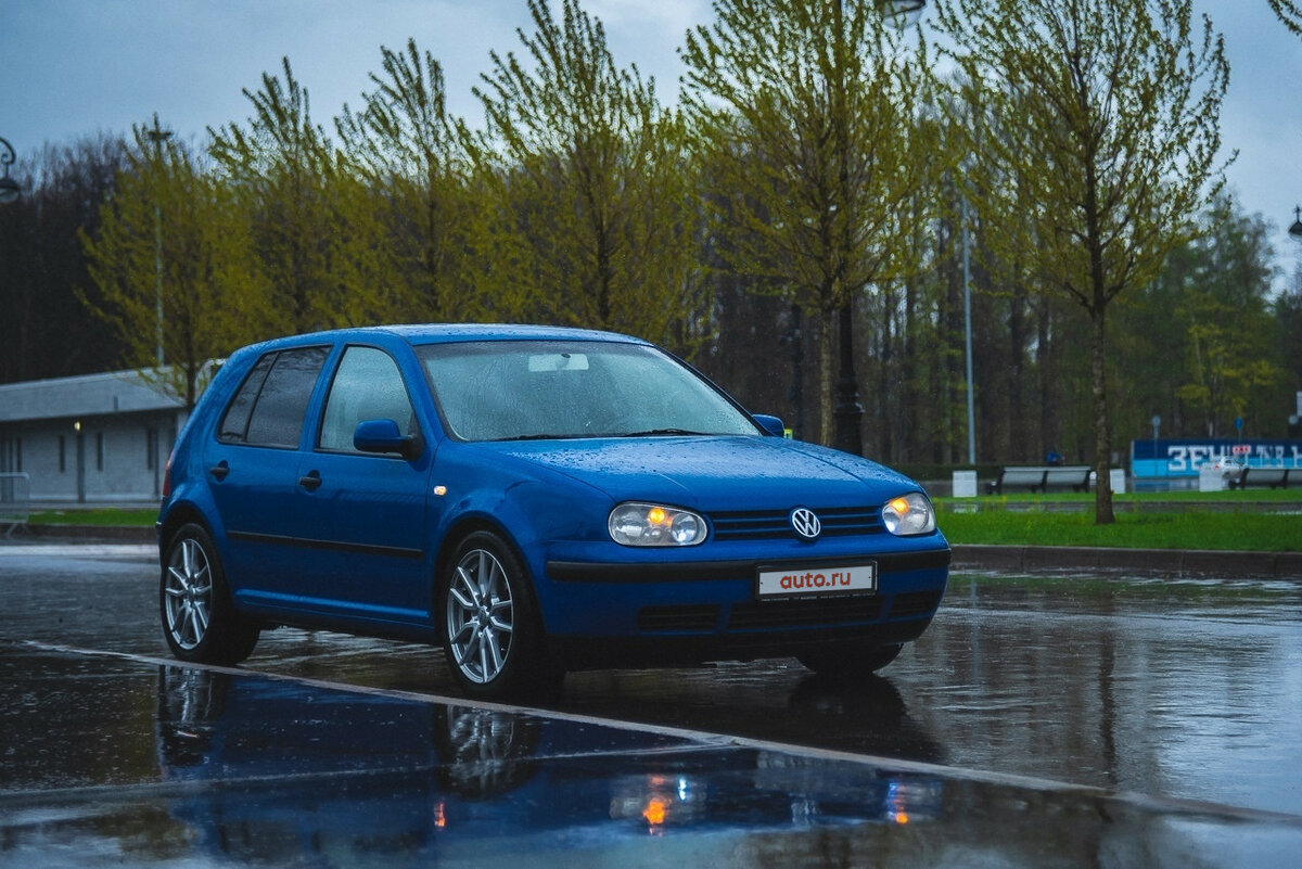 VW Golf 4 зима