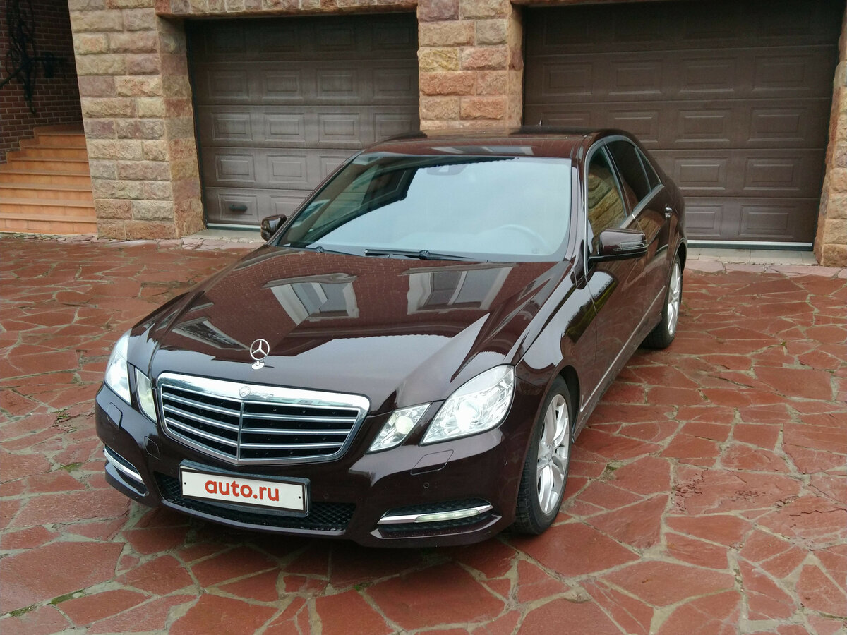 Коричневый матовый Мерседес w212