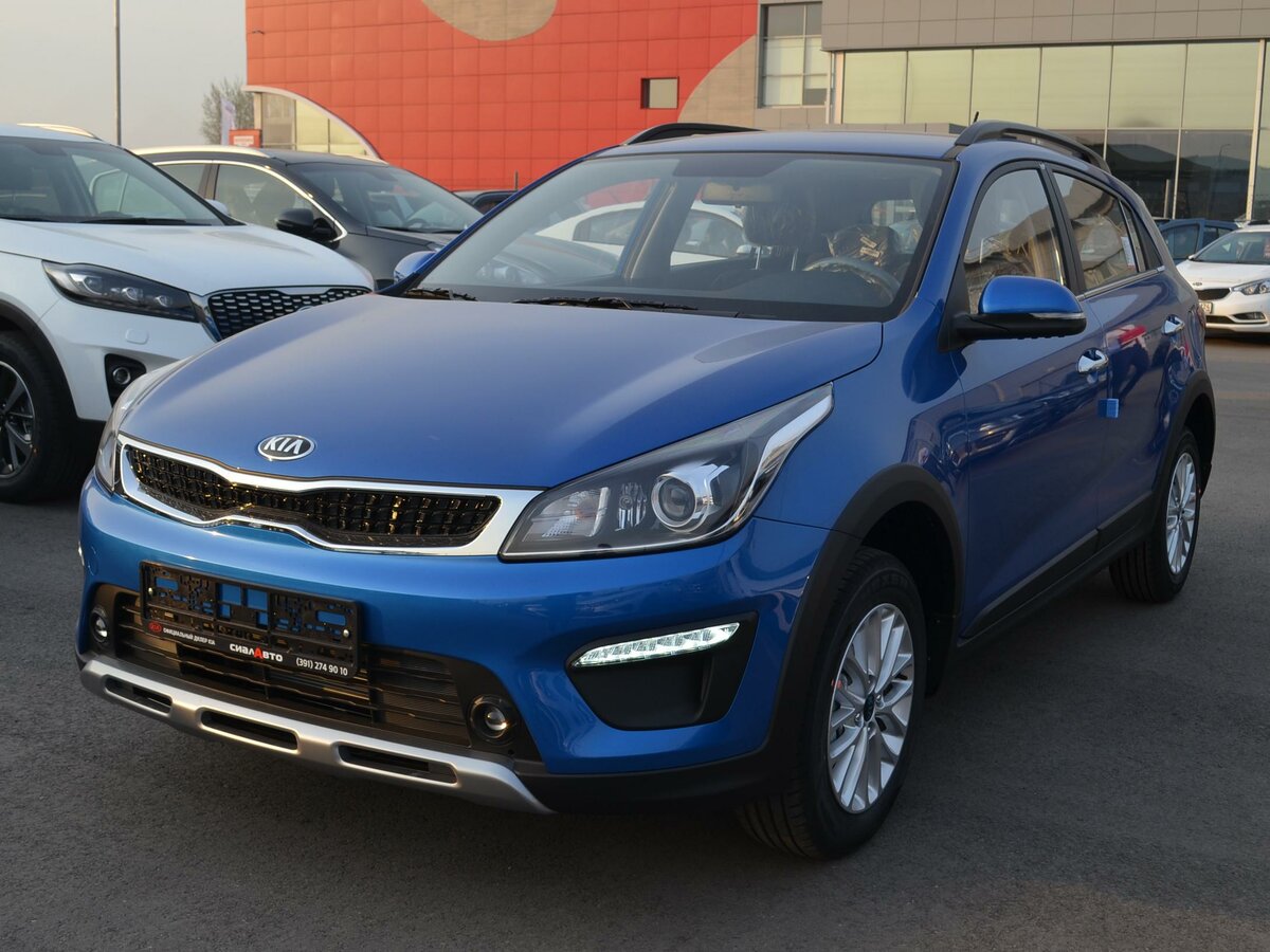 Kia Rio x line синий