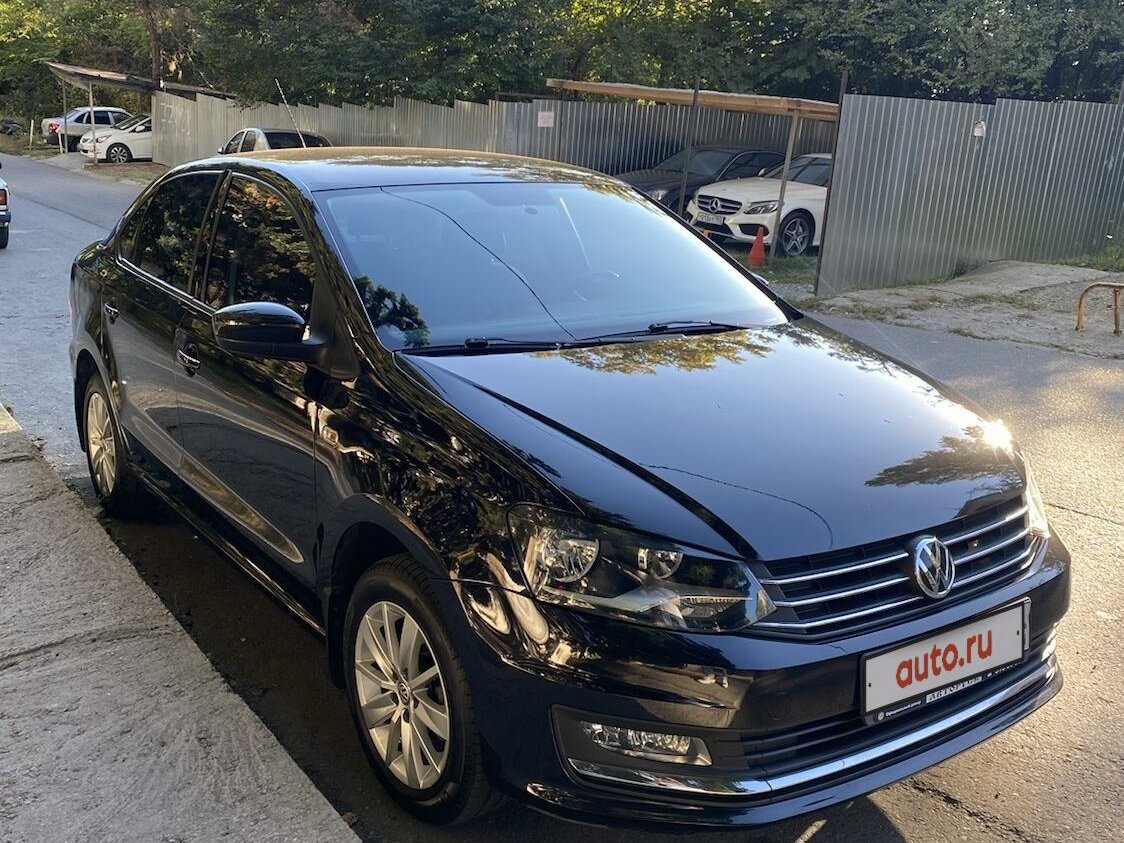 Купить б/у Volkswagen Polo V Рестайлинг 1.6 AT (105 л.с.) бензин ...