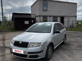 2007 Skoda Fabia I Рестайлинг, серебристый, 115000 рублей, вид 1