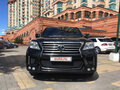 2015 Lexus LX 570 III Рестайлинг, чёрный - вид 2