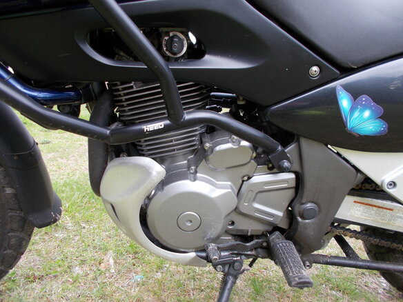 2000 Suzuki XF 650 Freewind, синий, 360000 рублей - вид 7