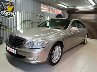 2007 Mercedes-Benz S-Класс 350 Long V (W221), бежевый, 1750000 рублей, вид 1