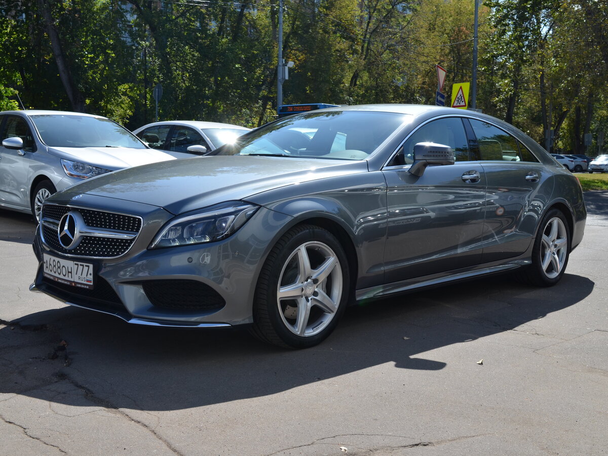 Mercedes Benz CLS 2015 серый