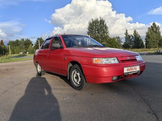 1998 Lada (ВАЗ) 2110, красный, 350000 рублей, вид 1