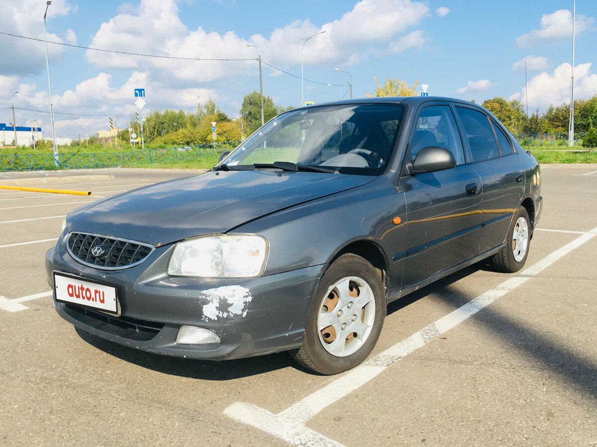 Купить б/у Hyundai Accent II ТагАЗ 1.5 AT (102 л.с.) бензин автомат в Волгодонск
